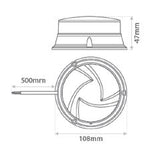 BE325A-ST LED Beacon Fixed Mount Class 1