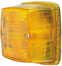 2148 Hella Lamp Amber Indicator Front
