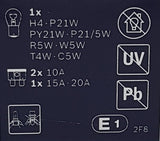 Bosch Maxibox Emergency Globe & Fuse Kit (H4, H1, H7)