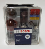 Bosch Maxibox Emergency Globe & Fuse Kit (H4, H1, H7)