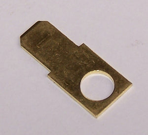 2500 Brass Tab 6.3mm Terminal with Eye (Each)