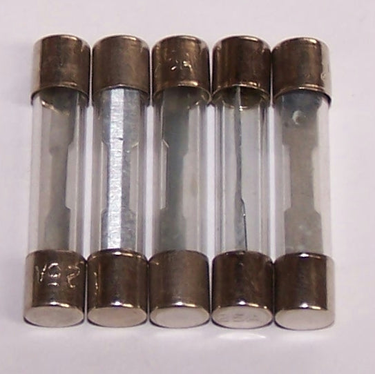 3AG-25P Fuses 3AG 25A Glass Packaged