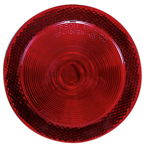 427R Lamp Red Stop/Tail Sealed 12V with Reflector 4"