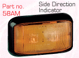 LED58AM LED Lamp Amber Clearance 12-24V