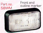 LED58WM LED Lamp White Clearance 12-24V