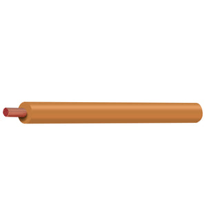 4MM30-BR Wire 4mm Brown Roll (30m)