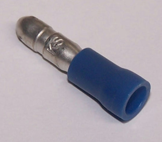 BBM-5 Blue Bullet 5mm Male Terminal Bulk (Pk/100)