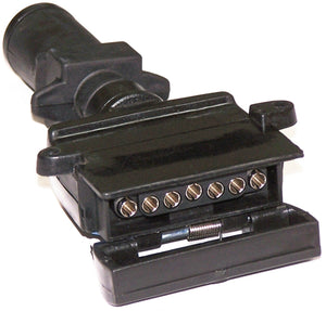 BJ6B Adaptor Car 6 Pin Small Plug to 7 Pin Flat Base