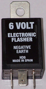 HD6 Flasher Relay 6V 3 Pin Electronic