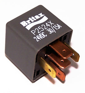 P2524X Relay 24V C/over 30/15A 5 Pin