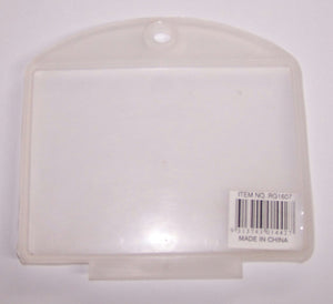 RG1607 Rego Label Holder Plastic