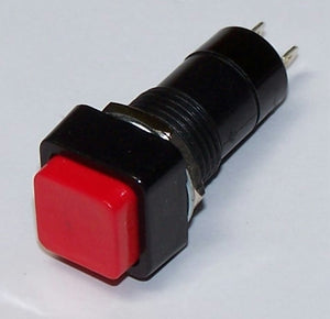 SP3550 Switch Push On-Push Off Sq Red 10amp