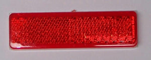 WR120R Reflector Red 70x20mm Adhesive